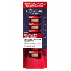 L'Oréal Paris Revitalift Laser Renew Αμπούλες Προσώπου Για Απολέπιση Νυκτός 7x1ml