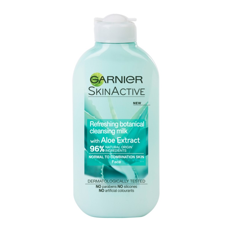 Garnier Skin Active Refreshing Botanical Cleansing Milk With Aloe 200ml