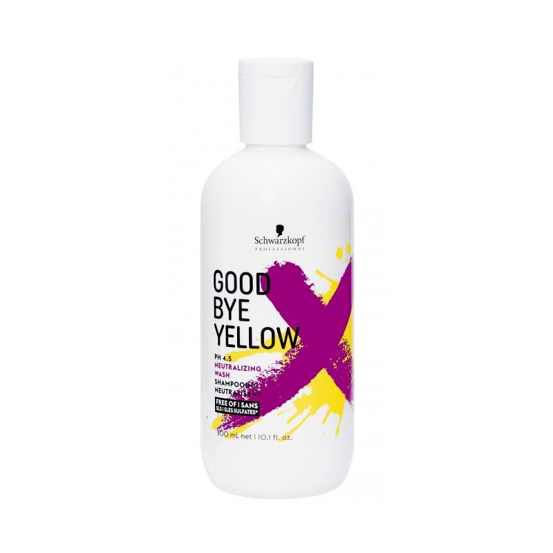 Schwarzkopf Professional Good Bye Yellow Shampoo 300ml