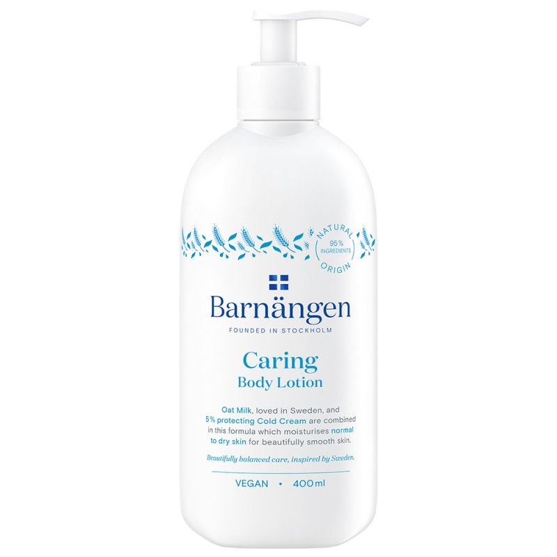 Barnängen Caring Γαλάκτωμα Σώματος Με Γάλα Βρώμης 400ml