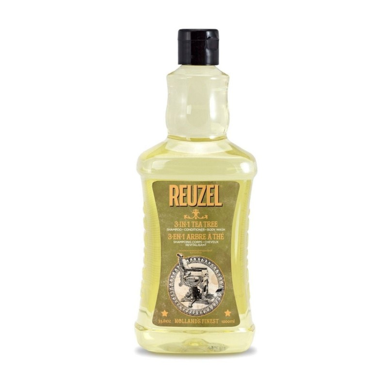 Reuzel 3 In 1 Tea Tree Shampoo 1000ml