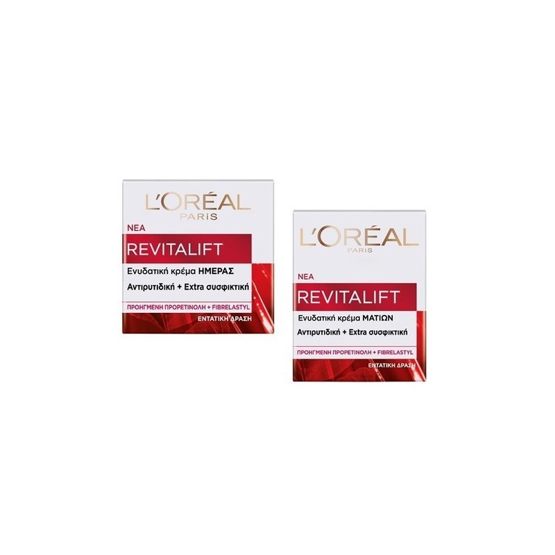 L'Oréal Paris Revitalift Classic Bundle (Moisturizing Day Cream 50ml + Moisturizing Eye Cream 15ml)