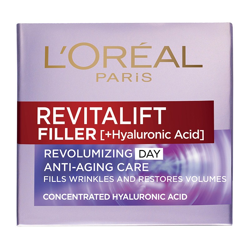 L'Oréal Paris Revitalift Filler Bundle (Anti-Ageing Day Cream 50ml + Anti-Ageing Eye Cream 15ml)