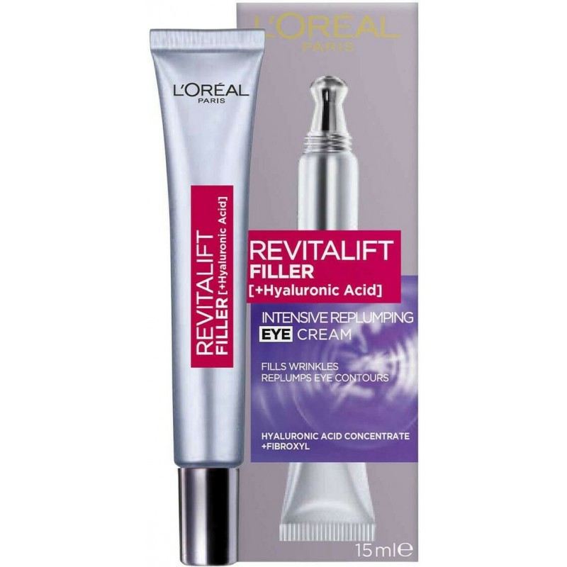 L'Oréal Paris Revitalift Filler Bundle (Anti-Ageing Day Cream 50ml + Anti-Ageing Eye Cream 15ml)