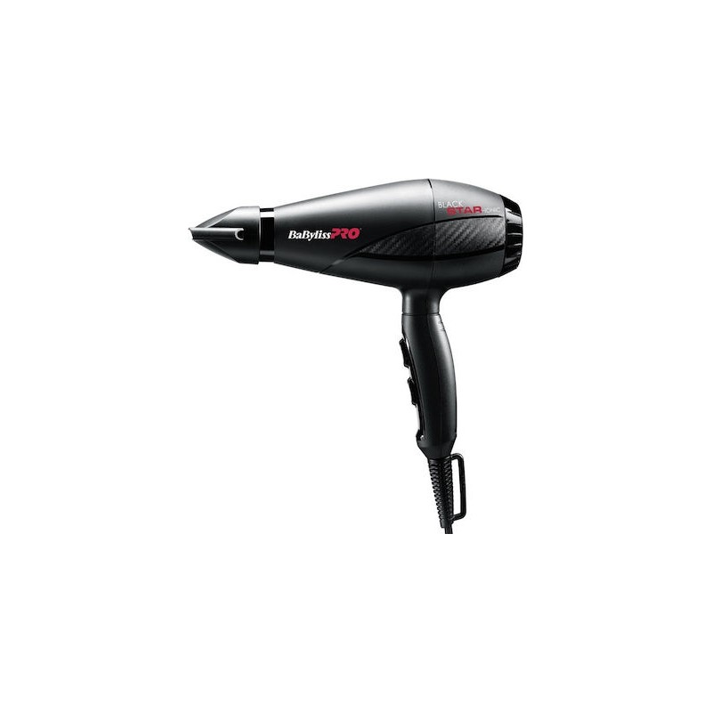 Babyliss Pro BAB6250IE Black Star Ionic Hair Dryer 2200Watt