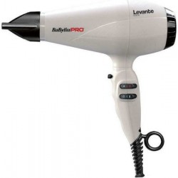 Babyliss Pro BAB6950WIE Levante Ionic Hair Dryer 2100Watt White