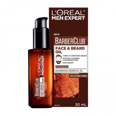 L'Oréal Paris Men Expert BarberClub Face & Beard Oil 30ml