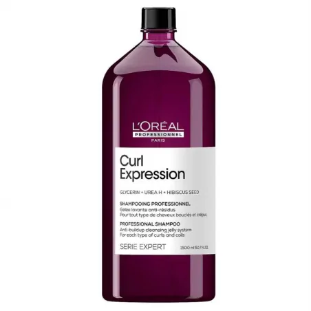 L'Oréal Professionnel Serie Expert Curl Expression Anti-Buildup Cleansing Jelly Shampoo 1500ml