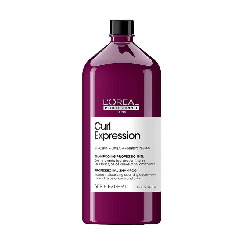 L'Oréal Professionnel Serie Expert Curl Expression Intense Moisturizing Cleansing Cream Shampoo 1500ml