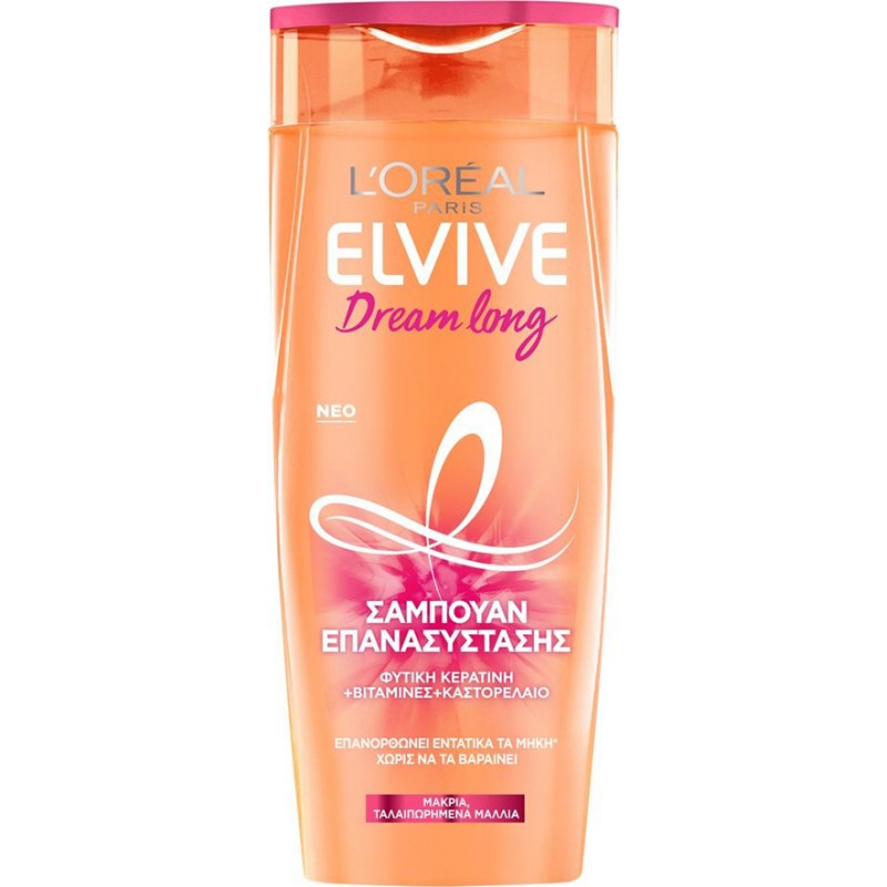 L'Oréal Paris Elvive Dream Long Σαμπουάν Επανασύστασης 400ml