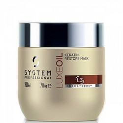 System Professional Fibra LuxeOil Keratin Restore Mask 200ml (L3)