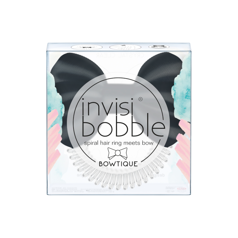 Invisibobble Slim Bowtique True Black