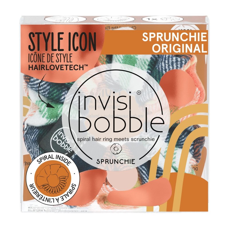 Invisibobble Sprunchie Fall In Love Channel The Flannel