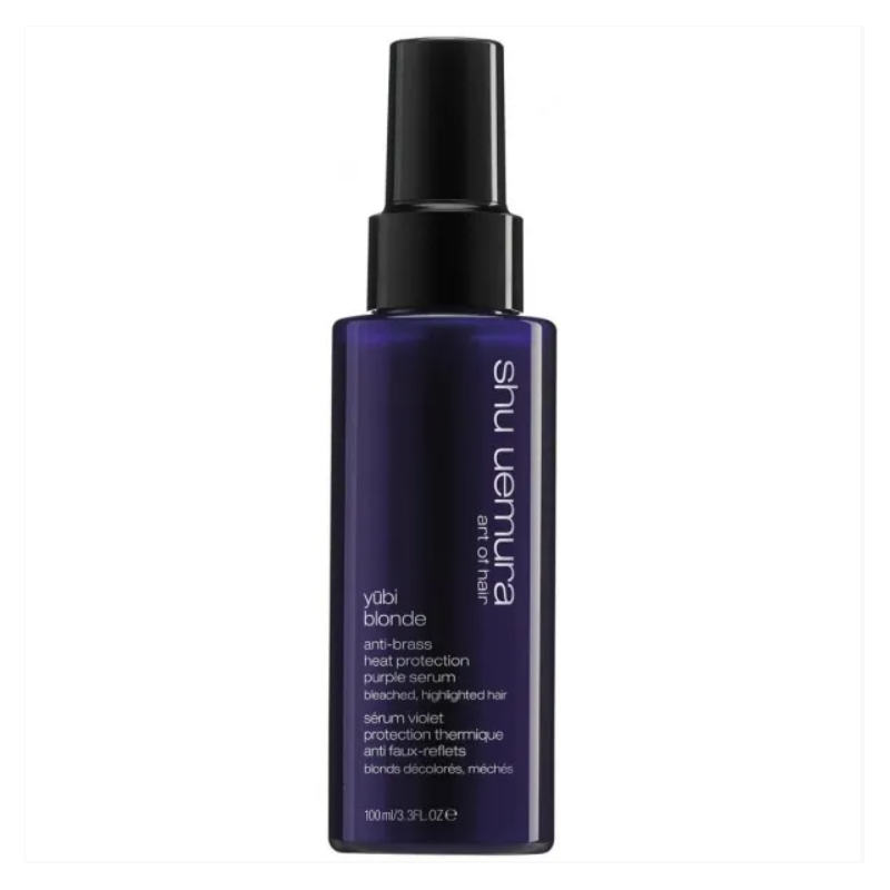 Shu Uemura Yubi Blonde Anti-Brass Heat Protection Purple Serum 100ml