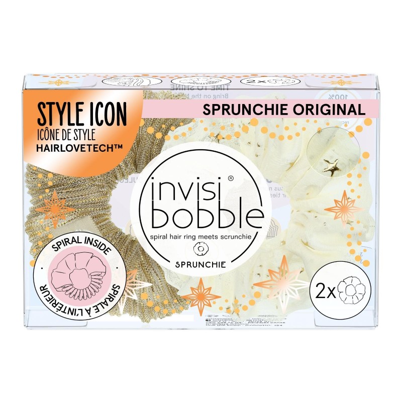 Invisibobble Sprunchie Duo Time To Shine Bring On The Night Limited Edition