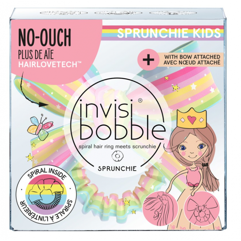 Invisibobble Kids Sprunchie Slim Let's Chase Rainbows