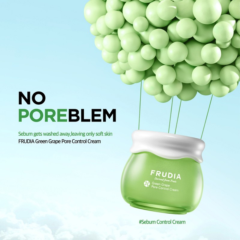 Frudia Green Grape Pore Control Cream 10g