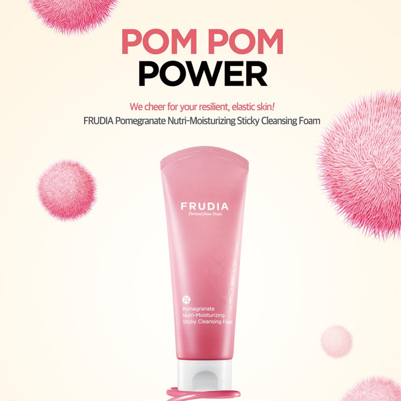 Frudia Pomegranate Nutri-Moisturizing Sticky Cleansing Foam 145ml