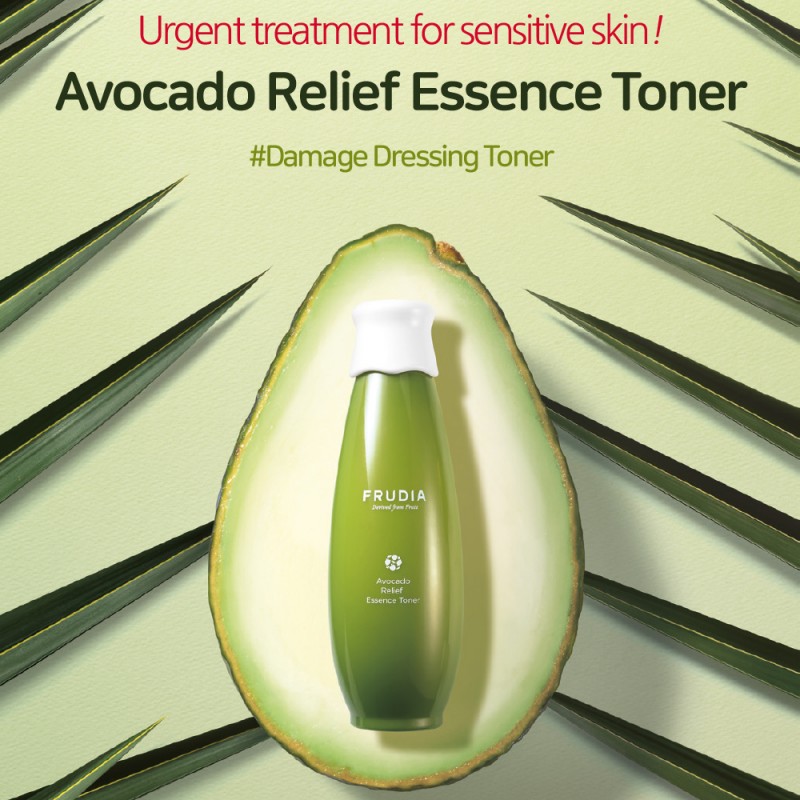 Frudia Avocado Relief Essence Toner 195ml