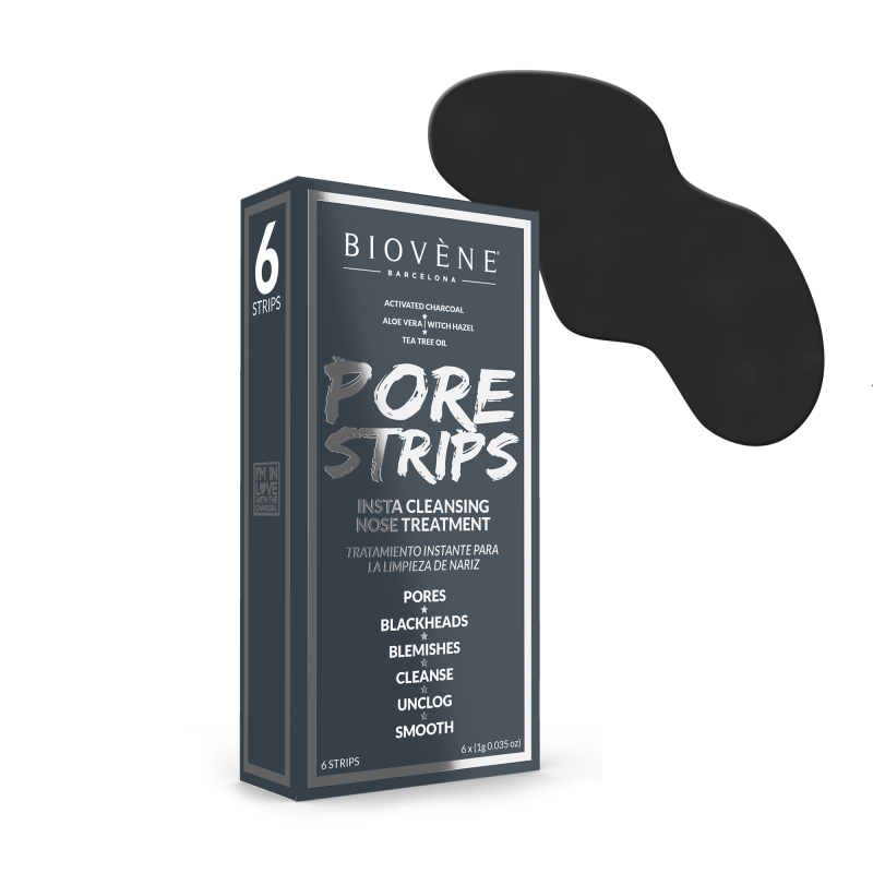 Biovène Charcoal Pore Strips 6x1g