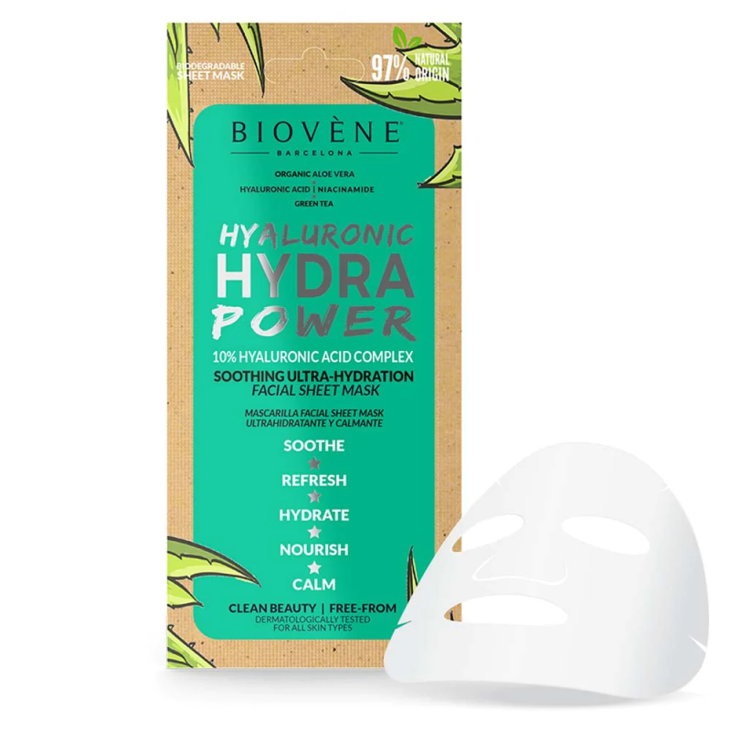 Biovène Hyaluronic Hydra Power Sheet Mask 20ml