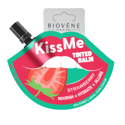 Biovène Kiss Me Strawberry Tinted Lip Balm 8ml