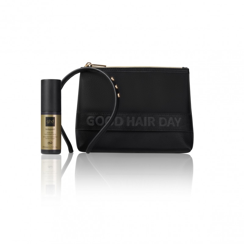 ghd Style Gift Set Limited Edition (Heat Protect Spray 50ml & Black Hairband & Luxury Bag)