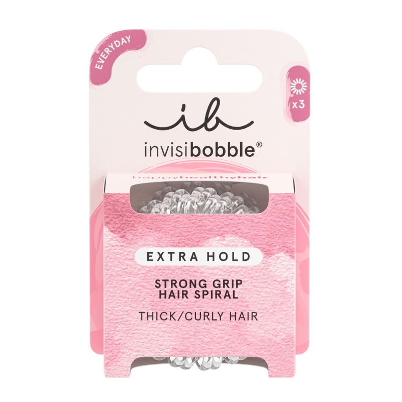 Invisibobble Extra Hold Crystal Clear