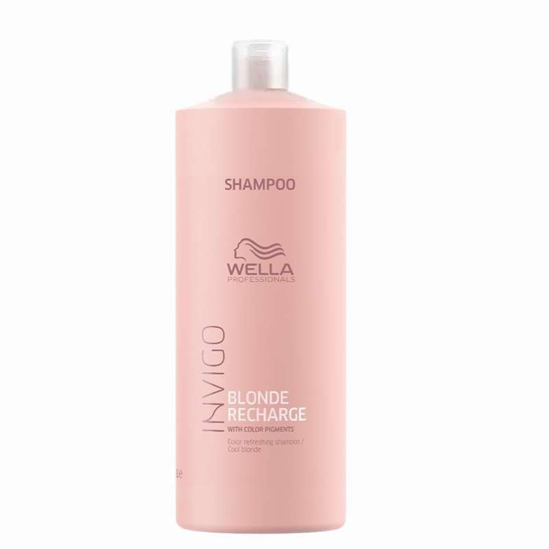 Wella Professionals Invigo Blonde Recharge Cool Blonde Shampoo 1000ml