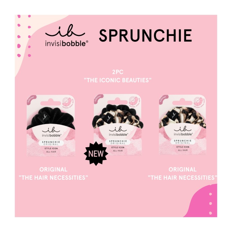 Invisibobble Sprunchie Duo The Iconic Beauties