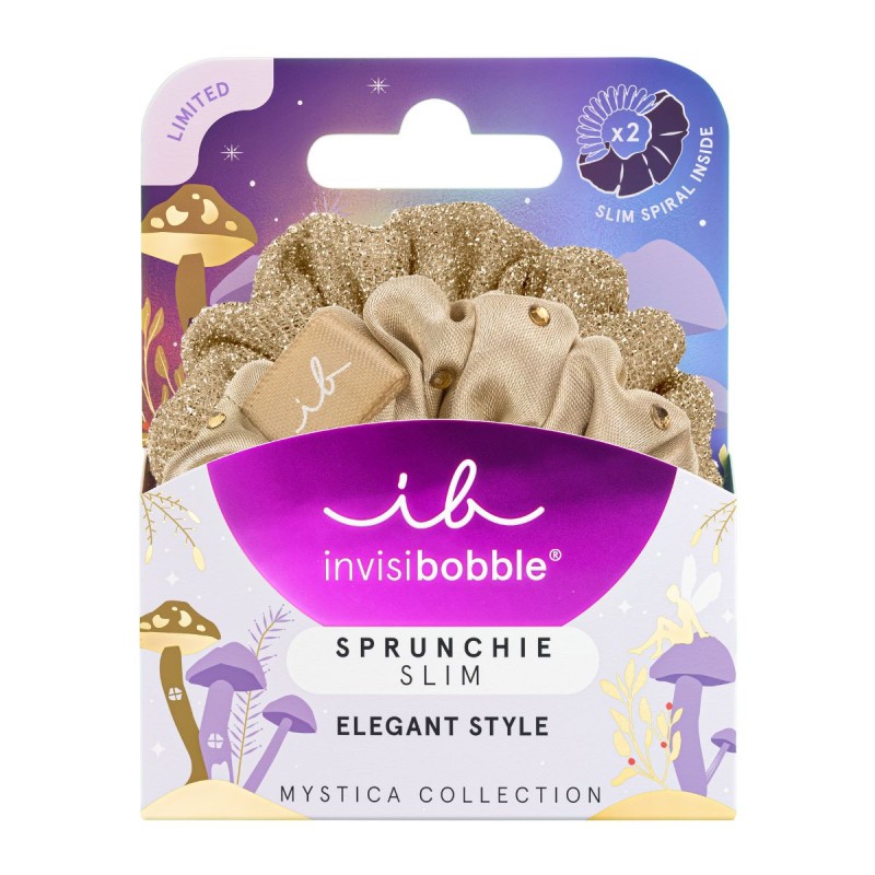 invisibobble Mystica Sprunchie Slim Duo Deer to Dream