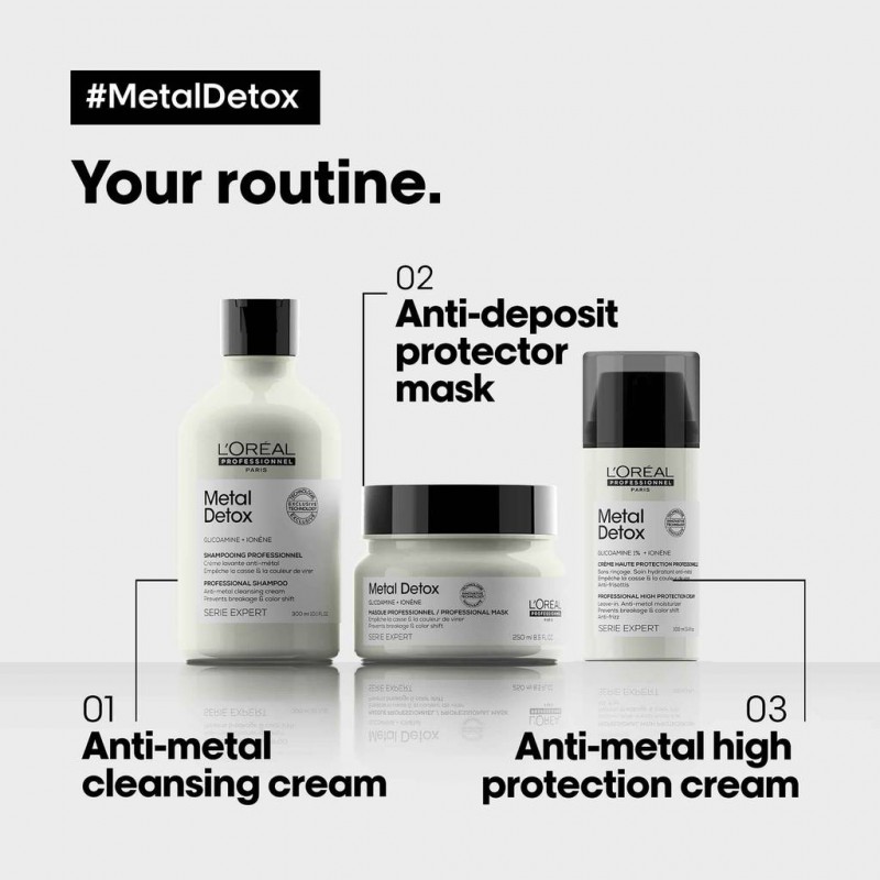 L'Oréal Professionnel Serie Expert Metal Detox Leave-in Cream 100ml