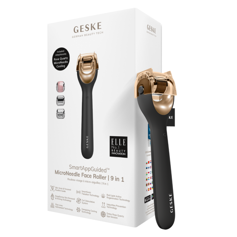 Geske MicroNeedle Face Roller 9 in 1