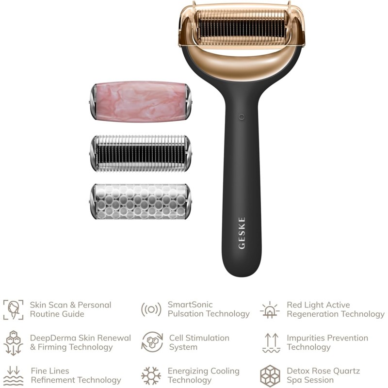 Geske MicroNeedle Face & Body Roller 9 in 1