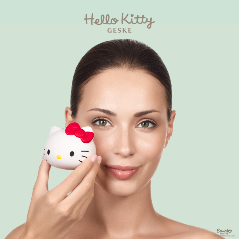 Geske Hello Kitty Sonic Facial Brush 4 in 1