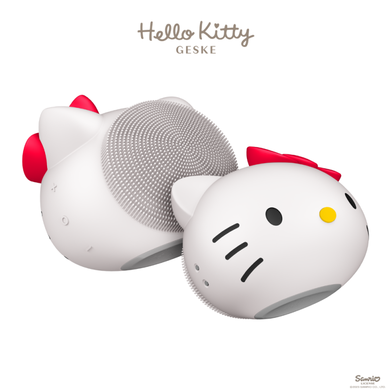 Geske Hello Kitty Sonic Facial Brush 4 in 1