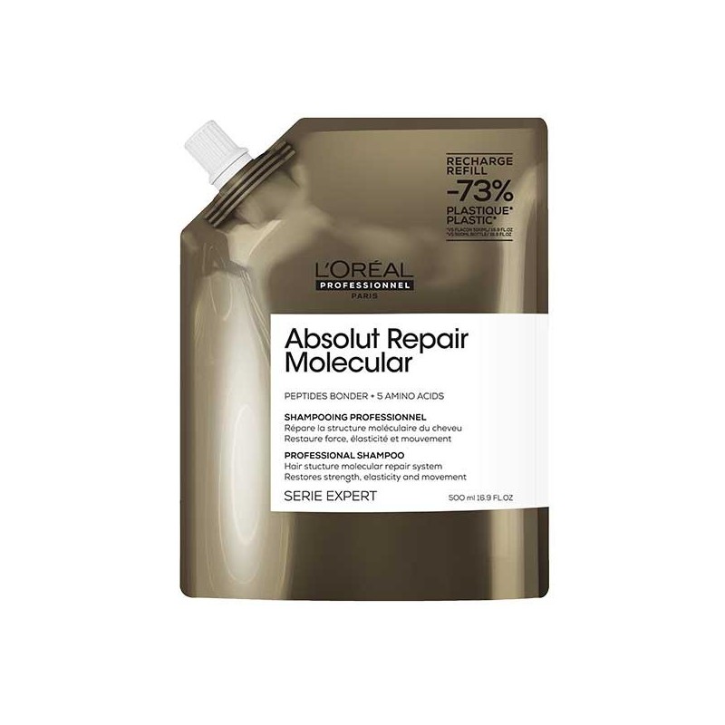 L'Oréal Professionnel Serie Expert Absolut Repair Molecular Shampoo Refill 500ml