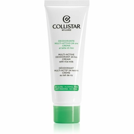 Collistar Multi-Active 24 Hours Deodorant Cream with Rice Milk 75ml