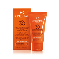 Collistar Global Anti-Age Protection Tanning Face Cream SPF 30 50ml