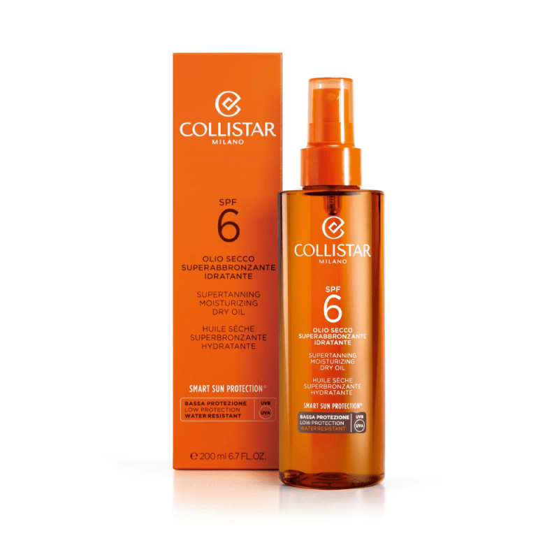 Collistar Super Tanning Moisturising Dry Oil SPF6 200ml