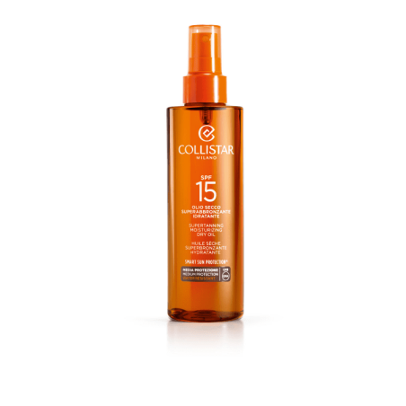 Collistar Super Tanning Moisturising Dry Oil SPF15 200ml