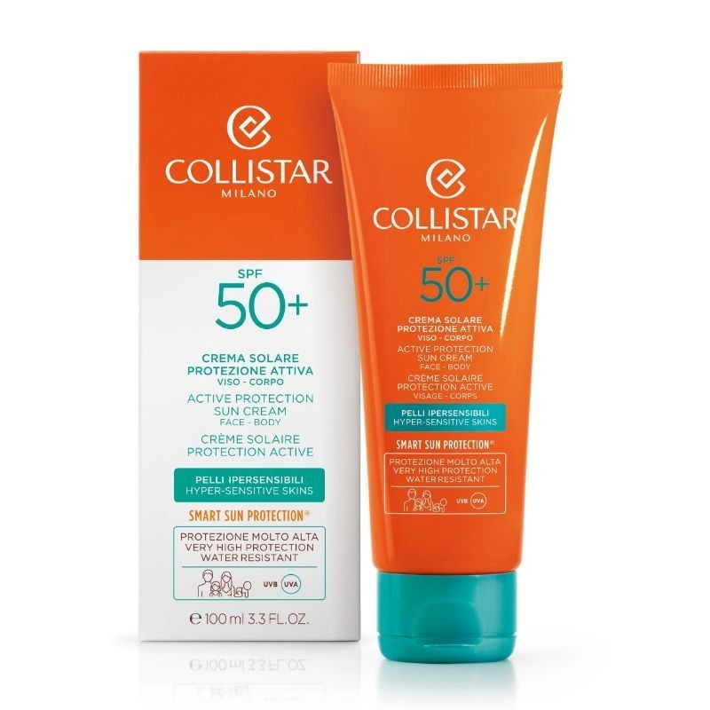 Collistar Active Protection Sun Cream Hyper-Sensitive Skins SPF50 100m