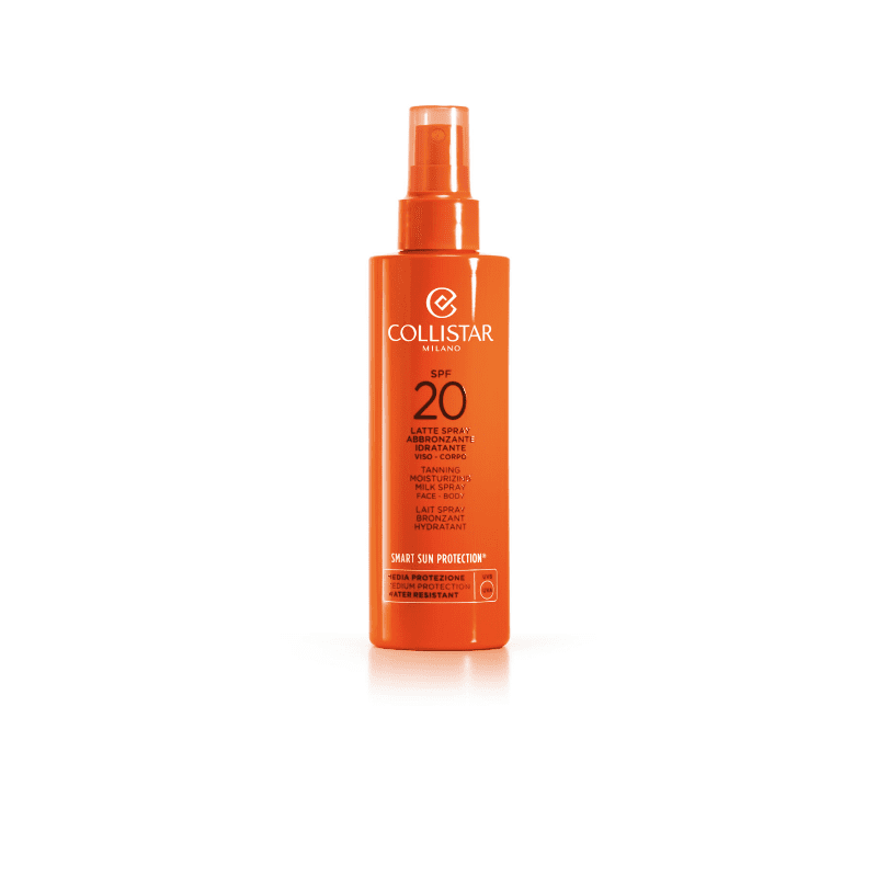 Collistar Tanning Moisturizing Milk Spray Face-Body SPF20 200ml