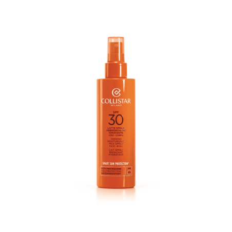 Collistar Tanning Moisturizing Milk Spray Face-Body SPF30 200ml