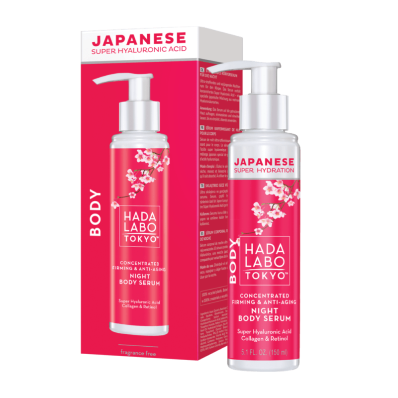 Hada Labo Tokyo Concetrated Firming & Anti-Aging Night Body Serum 150ml