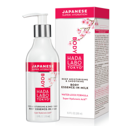 Hada Labo Tokyo Deep Moisturising & Smoothing Body Essence-in-milk 200ml