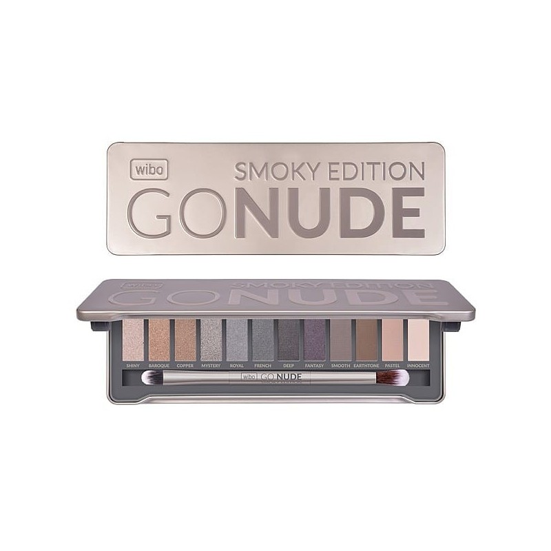 Wibo Eyeshadow Palette Go Nude Smoky Eye