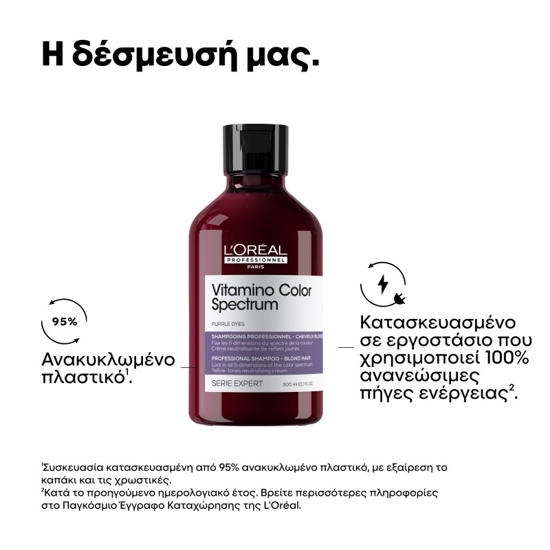 L'Oreal Professionnel Serie Expert Vitamino Color Spectrum Purple Shampoo 300ml