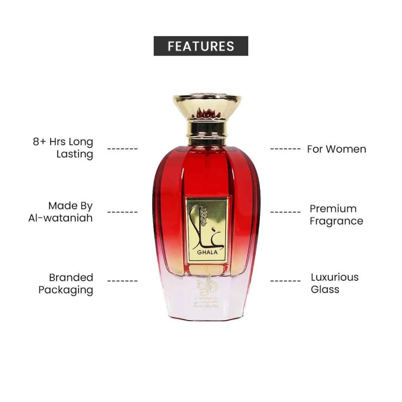 Al Wataniah Ghala EDP 100ml