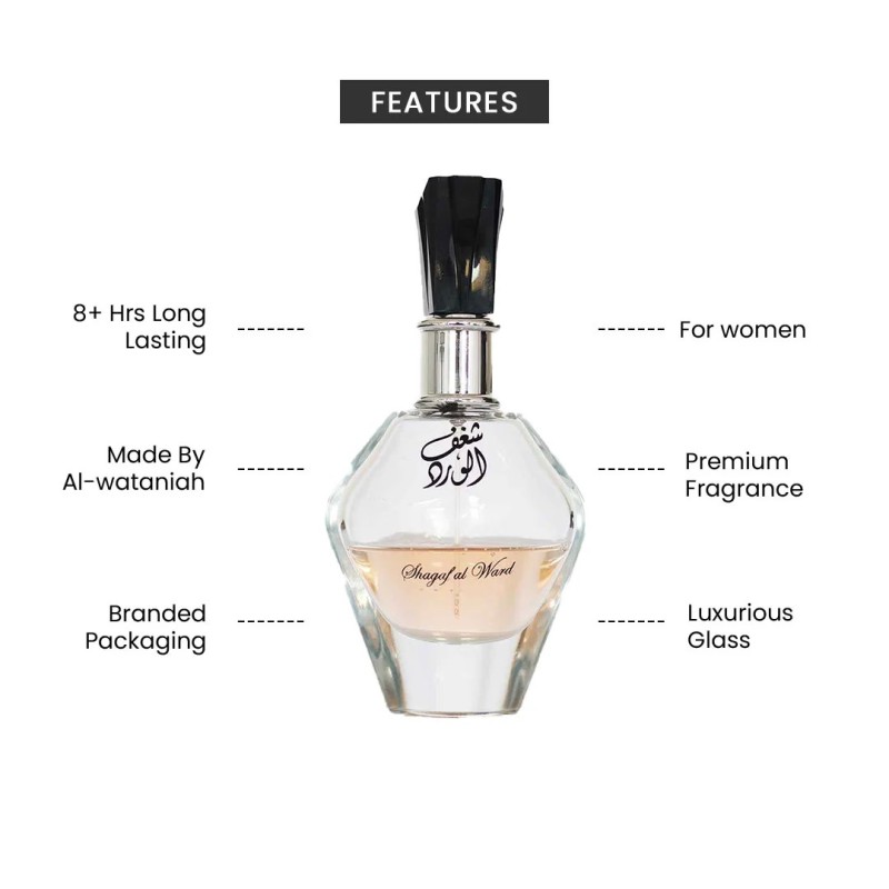 Al Wataniah Shagaf Al Ward EDP 100ml